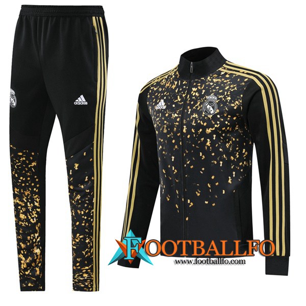 Chandal Futbol - Chaqueta + Pantalones Real Madrid Adidas 鑴?EA Sports閳?FIFA 20 Negro 2019/2020