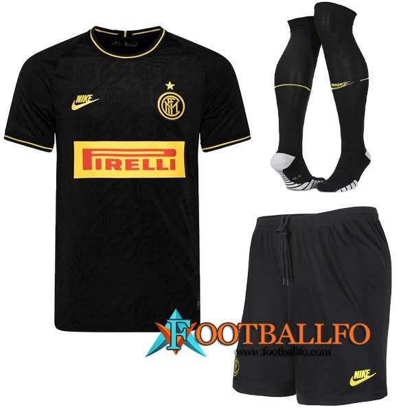 Traje Camisetas Futbol Inter Milan Tercera + Calcetines 2019/2020