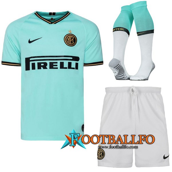 Traje Camisetas Futbol Inter Milan Segunda + Calcetines 2019/2020