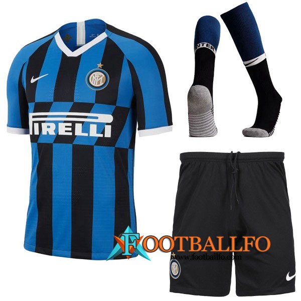 Traje Camisetas Futbol Inter Milan Primera + Calcetines 2019/2020
