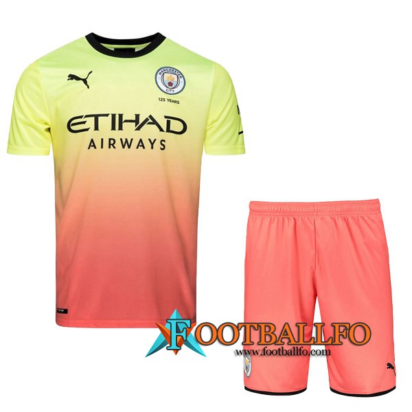 Traje Camisetas Futbol Manchester City Tercera 2019/2020