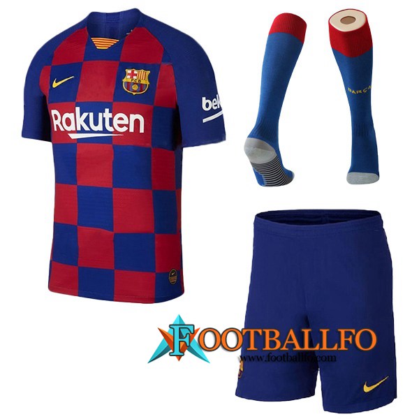 Traje Camisetas Futbol FC Barcelona Primera + Calcetines 2019/2020