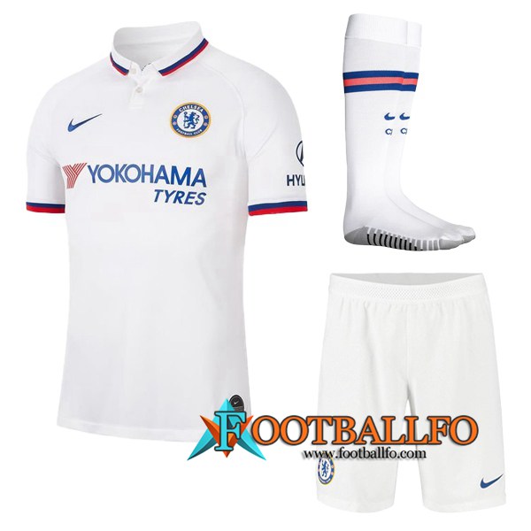 Traje Camisetas Futbol FC Chelsea Segunda + Calcetines 2019/2020