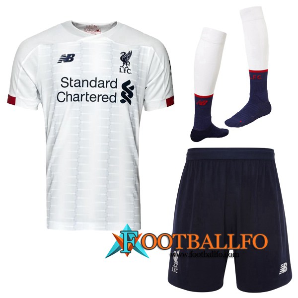 Traje Camisetas Futbol FC Liverpool Segunda + Calcetines 2019/2020