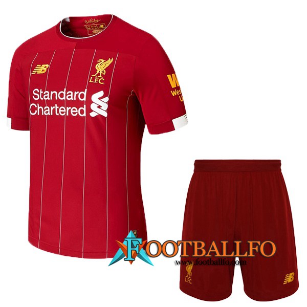 Traje Camisetas Futbol FC Liverpool Primera 2019/2020