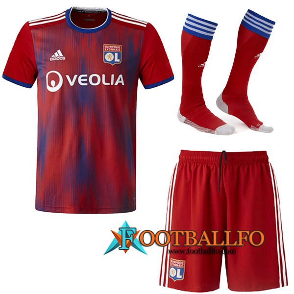 Traje Camisetas Futbol Lyon OL Tercera + Calcetines 2019/2020