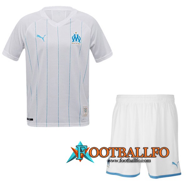 Traje Camisetas Futbol Marsella OM Primera 2019/2020