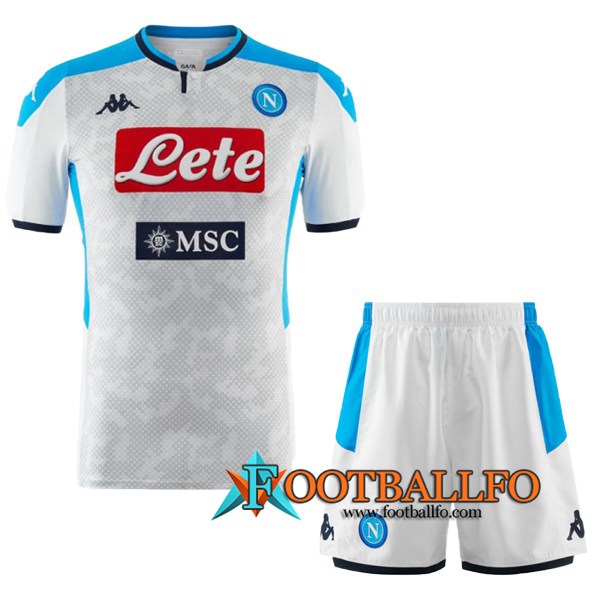 Traje Camisetas Futbol SSC Napoli Tercera 2019/2020