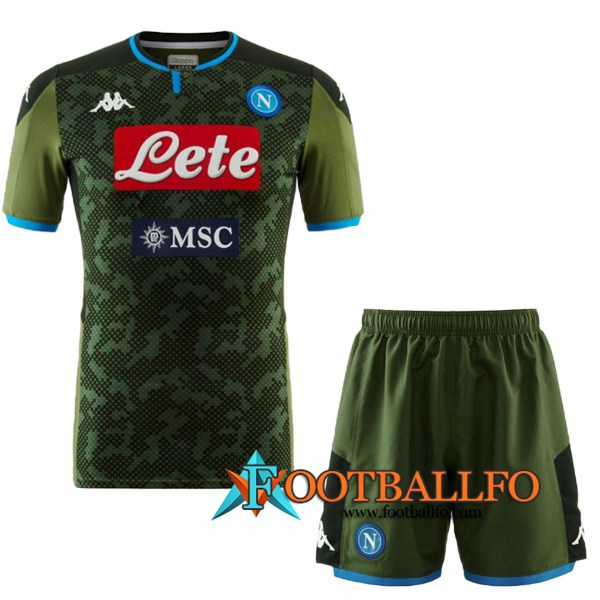 Traje Camisetas Futbol SSC Napoli Segunda 2019/2020