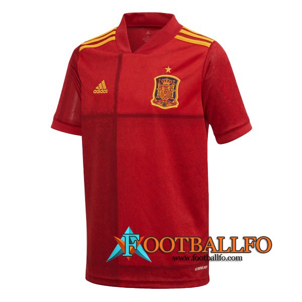 Camisetas Futbol Espana Primera UEFA Euro 2020