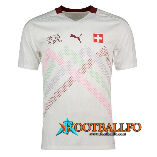 Camisetas Futbol Suiza Segunda UEFA Euro 2020
