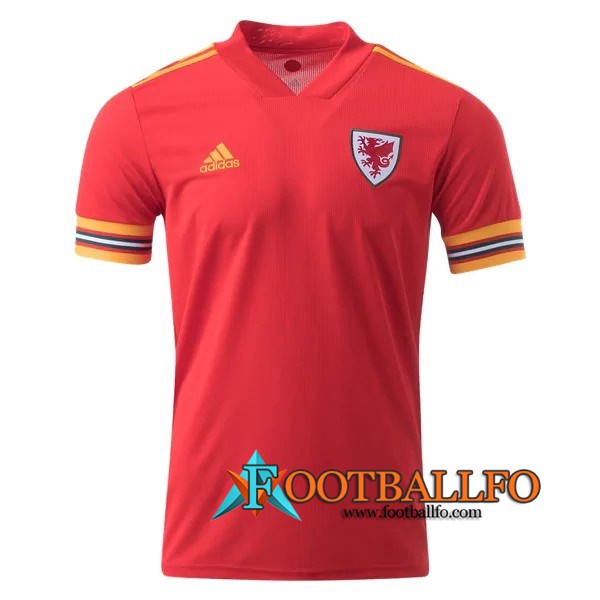 Camisetas Futbol Gales Primera UEFA Euro 2020