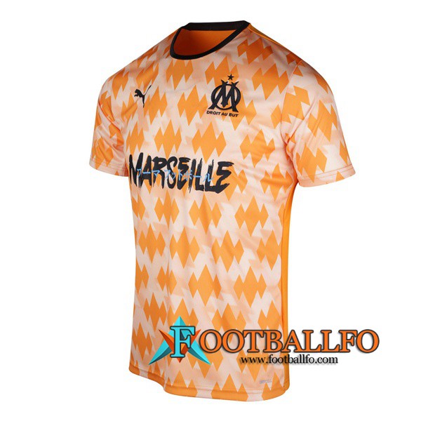 Camiseta Entrenamiento Marsella OM Amarillo 2019/2020