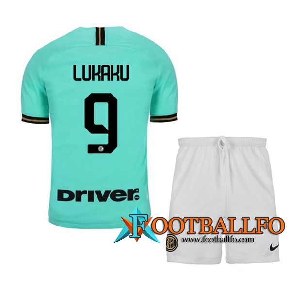 Camisetas Futbol Inter Milan (LUKAKU 9) Ninos Segunda 19/20