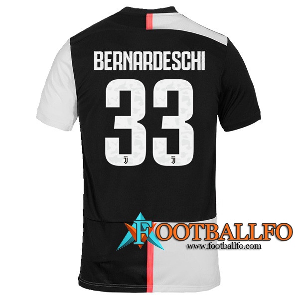 Camisetas Futbol Juventus (BERNARDESCHI 33) Primera 19/20