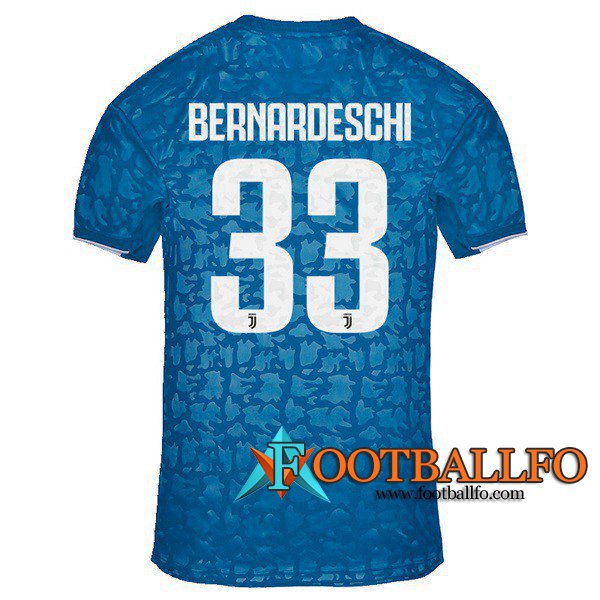 Camisetas Futbol Juventus (BERNARDESCHI 33) Tercera 19/20