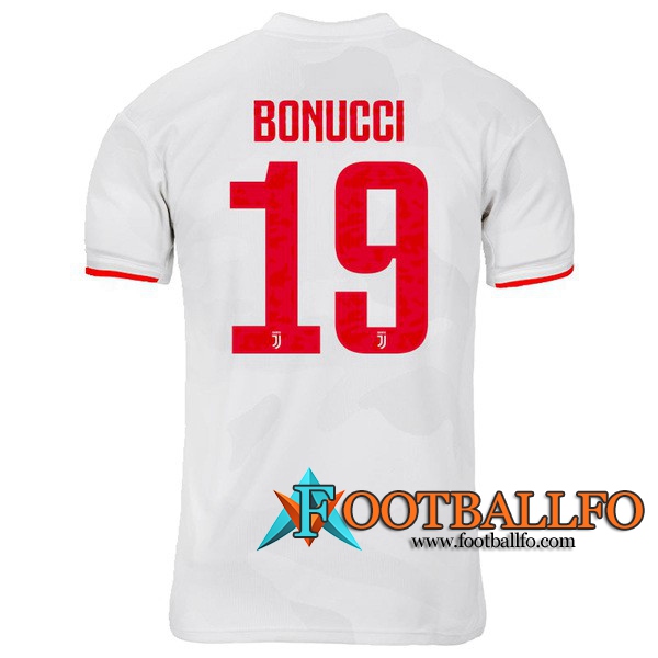 Camisetas Futbol Juventus (BONUCCI 19) Segunda 19/20