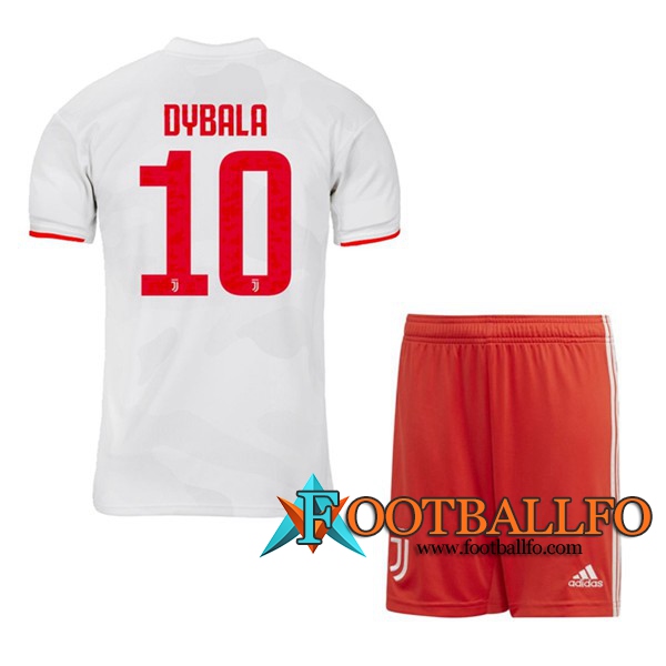 Camisetas Futbol Juventus (DYBALA 10) Ninos Segunda 19/20