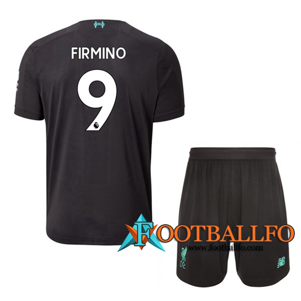 Camisetas Futbol FC Liverpool (FIRMINO 9) Ninos Tercera 19/20