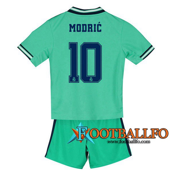 Camisetas Futbol Real Madrid (MODRIC 10) Ninos Tercera 19/20