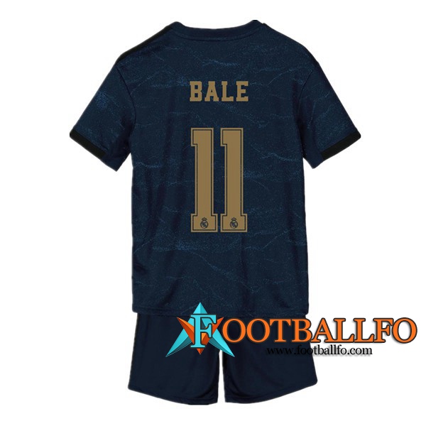 Camisetas Futbol Real Madrid (BALE 11) Ninos Segunda 19/20
