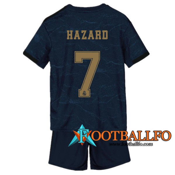Camisetas Futbol Real Madrid (HAZARD 7) Ninos Segunda 19/20