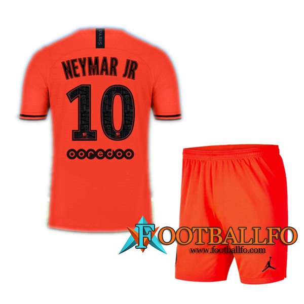 Camisetas Futbol PSG (NEYMAR JR 10) Ninos Segunda 19/20