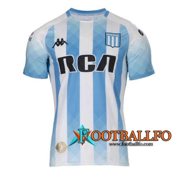 Camisetas Futbol Racing Club de Avellaneda Primera 2019/2020