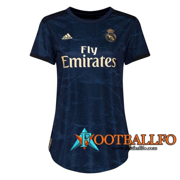 Camisetas Futbol Real Madrid Mujer Segunda 2019/2020