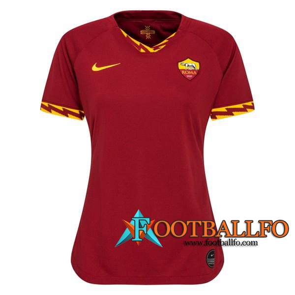Camisetas Futbol AS Roma Mujer Primera 2019/2020