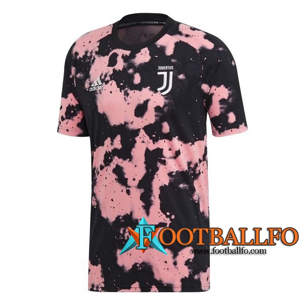 Camiseta Entrenamiento Juventus Negro Rosa 2019/2020