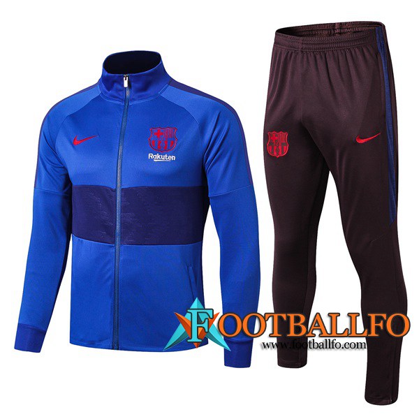 Chandal Futbol - Chaqueta + Pantalones FC Barcelona Azul 2019/2020