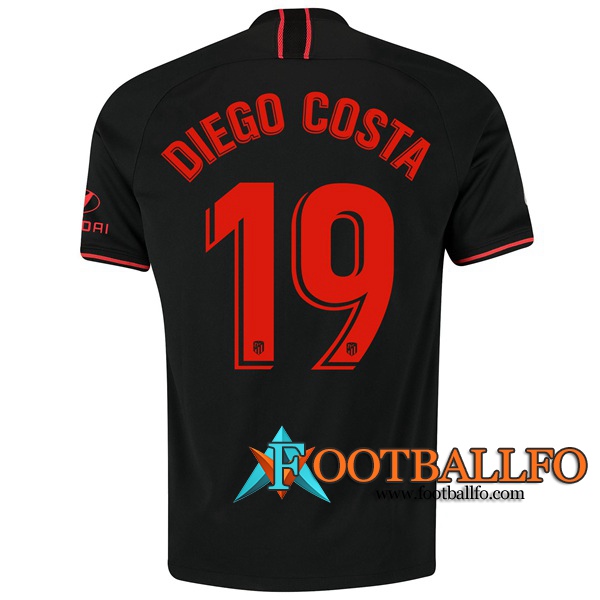 Camisetas Futbol Atletico Madrid (DIEGO COSTA 19) Segunda 2019/2020