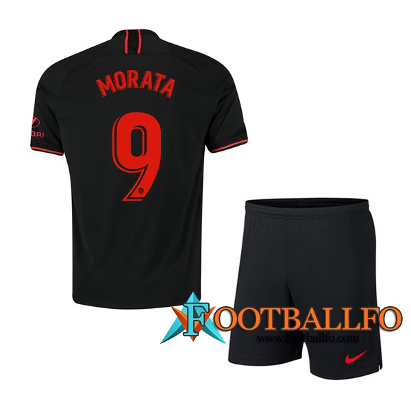 Camisetas Futbol Atletico Madrid (MORATA 9) Ninos Segunda 2019/2020
