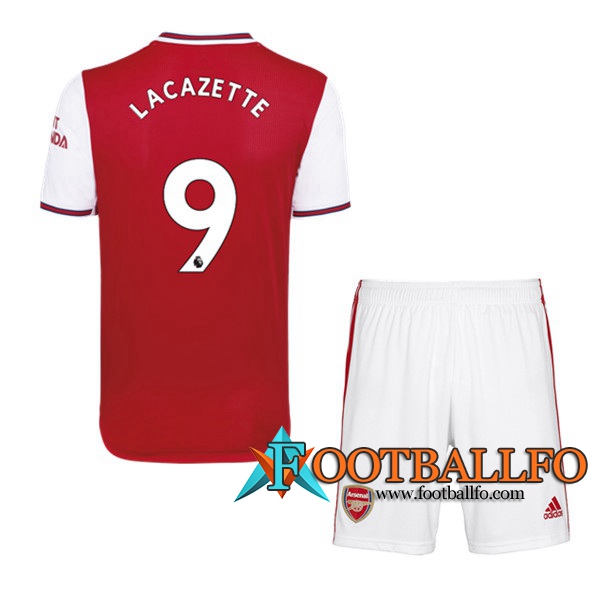 Camisetas Futbol Arsenal (LACAZETTE 9) Ninos Primera 2019/2020