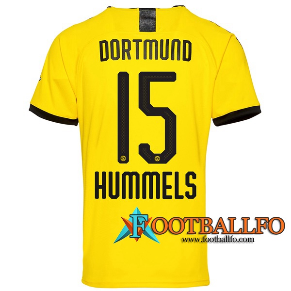 Camisetas Futbol Dortmund BVB (HUMMELS 15) Primera 2019/2020