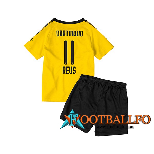 Camisetas Futbol Dortmund BVB (REUS 11) Ninos Primera 2019/2020