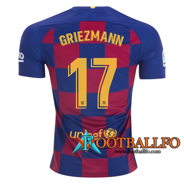Camisetas Futbol FC Barcelona (GRIEZMANN 17) Primera 2019/2020