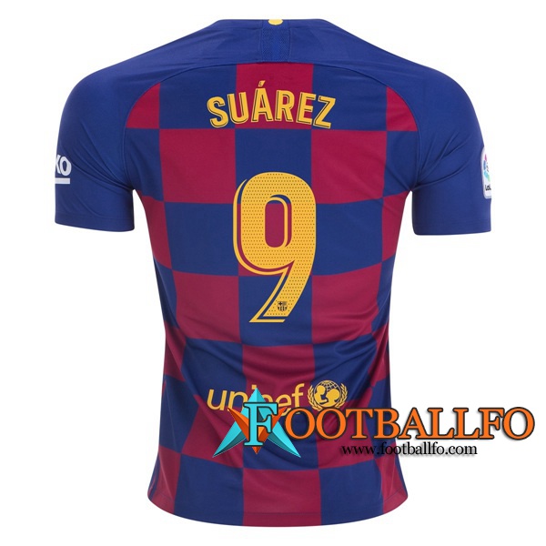 Camisetas Futbol FC Barcelona (SUAREZ 9) Primera 2019/2020