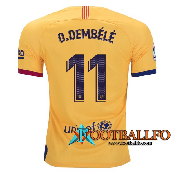 Camisetas Futbol FC Barcelona (O.DEMBELE 11) Segunda 2019/2020