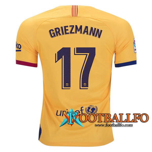 Camisetas Futbol FC Barcelona (GRIEZMANN 17) Segunda 2019/2020