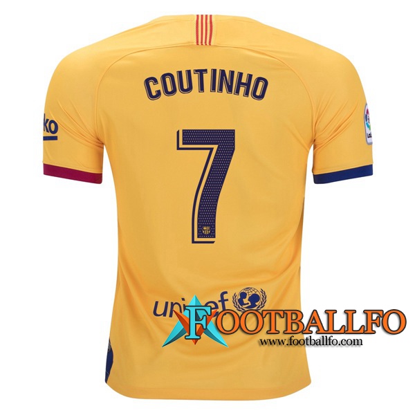Camisetas Futbol FC Barcelona (Coutinho 7) Segunda 2019/2020