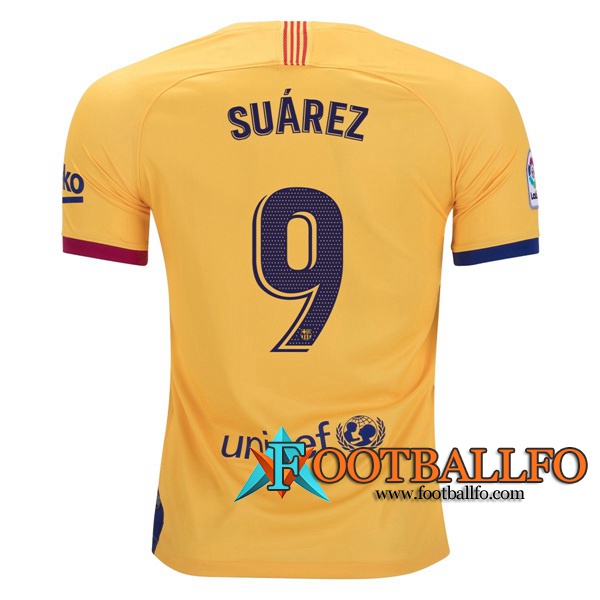 Camisetas Futbol FC Barcelona (SUAREZ 9) Segunda 2019/2020