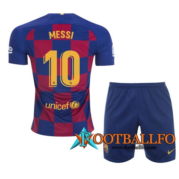 Camisetas Futbol FC Barcelona (MESSI 10) Ninos Primera 2019/2020