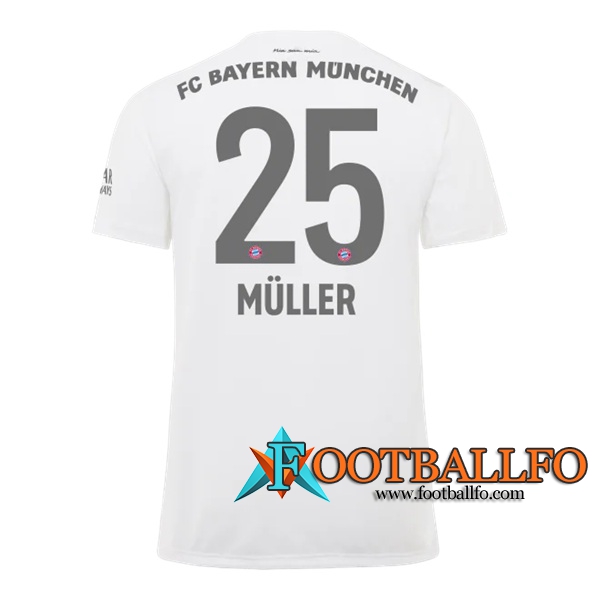 Camisetas Futbol Bayern Munich (MULLER 25)Segunda 2019/2020