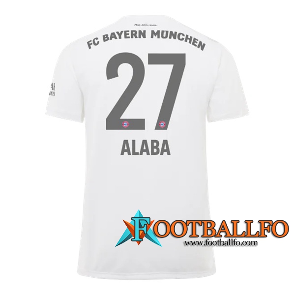 Camisetas Futbol Bayern Munich (ALABA 27) Segunda 2019/2020