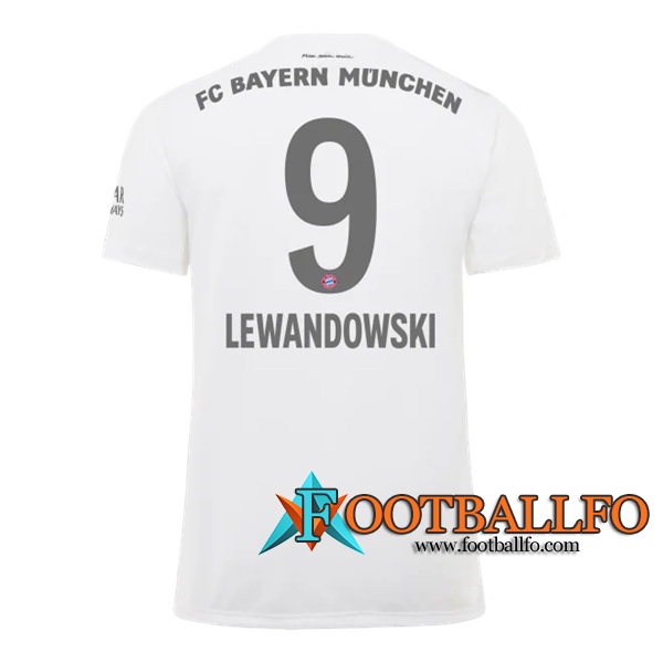 Camisetas Futbol Bayern Munich (LEWANDOWSKI 9) Segunda 2019/2020