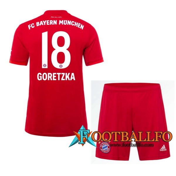 Camisetas Futbol Bayern Munich (GORETZKA 18) Ninos Primera 2019/2020