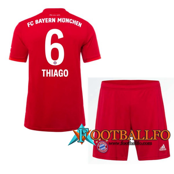 Camisetas Futbol Bayern Munich (THIAGO 6) Ninos Primera 2019/2020