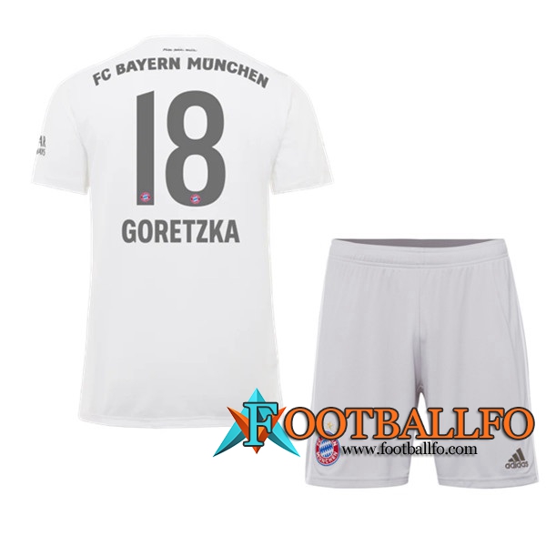 Camisetas Futbol Bayern Munich (GORETZKA 18) Ninos Segunda 2019/2020